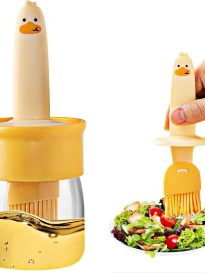 Oil Dispenser Bottle – 2-in-1 with Silicone Brush | Own Hydrate