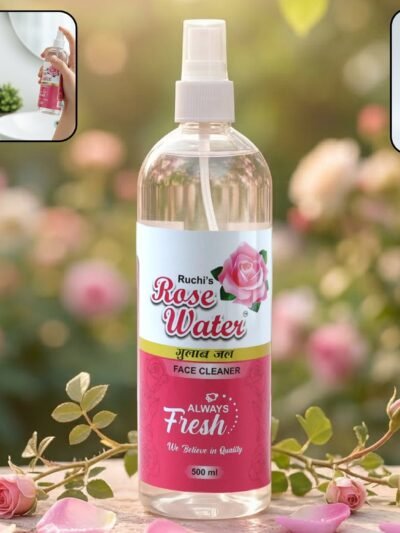 Rose Water Face Cleanser Spray – Hydrating & Refreshing Mist for Skin
