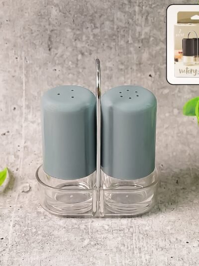 Salt & Pepper Dispenser Set – Precise Acrylic Seasoning Shakers