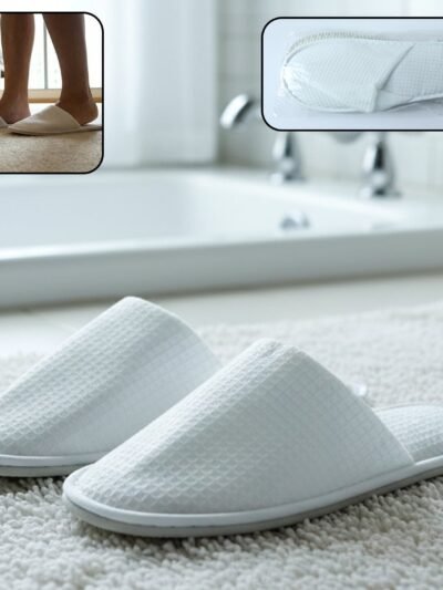 Disposable Hotel Slippers – Hygienic Single-Use Comfort
