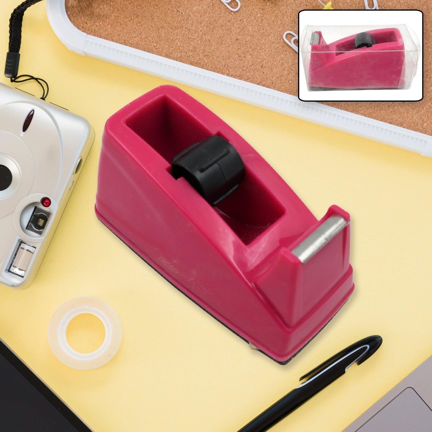Tape Dispenser – Sharp Cutter & Ergonomic Grip | VoltDesk