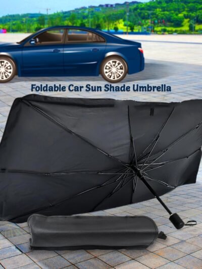 Car Windshield Sun Shade – Foldable UV Protector | Velvet Wheels