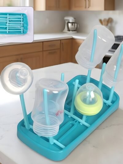 Baby Feeding Bottle Drying Rack – Compact & Hygienic Design