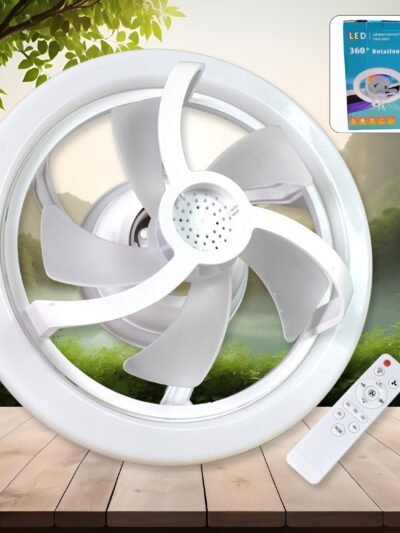 Smart Ceiling Fan � 360� Rotation & LED Light | VoltDesk