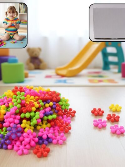 Building Blocks Toy Set – Colourful Creative Educational Puzzle
