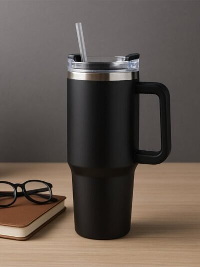 1200ML Stainless Steel Vacuum Insulated Travel Mug – Durable & Spill-Resistant