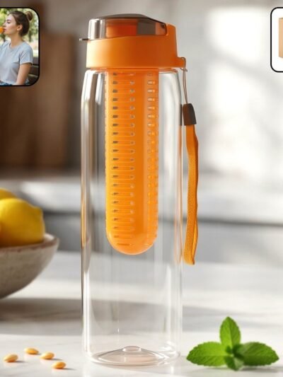 Fruit Infuser Water Bottle – Large Capacity & Leakproof Design