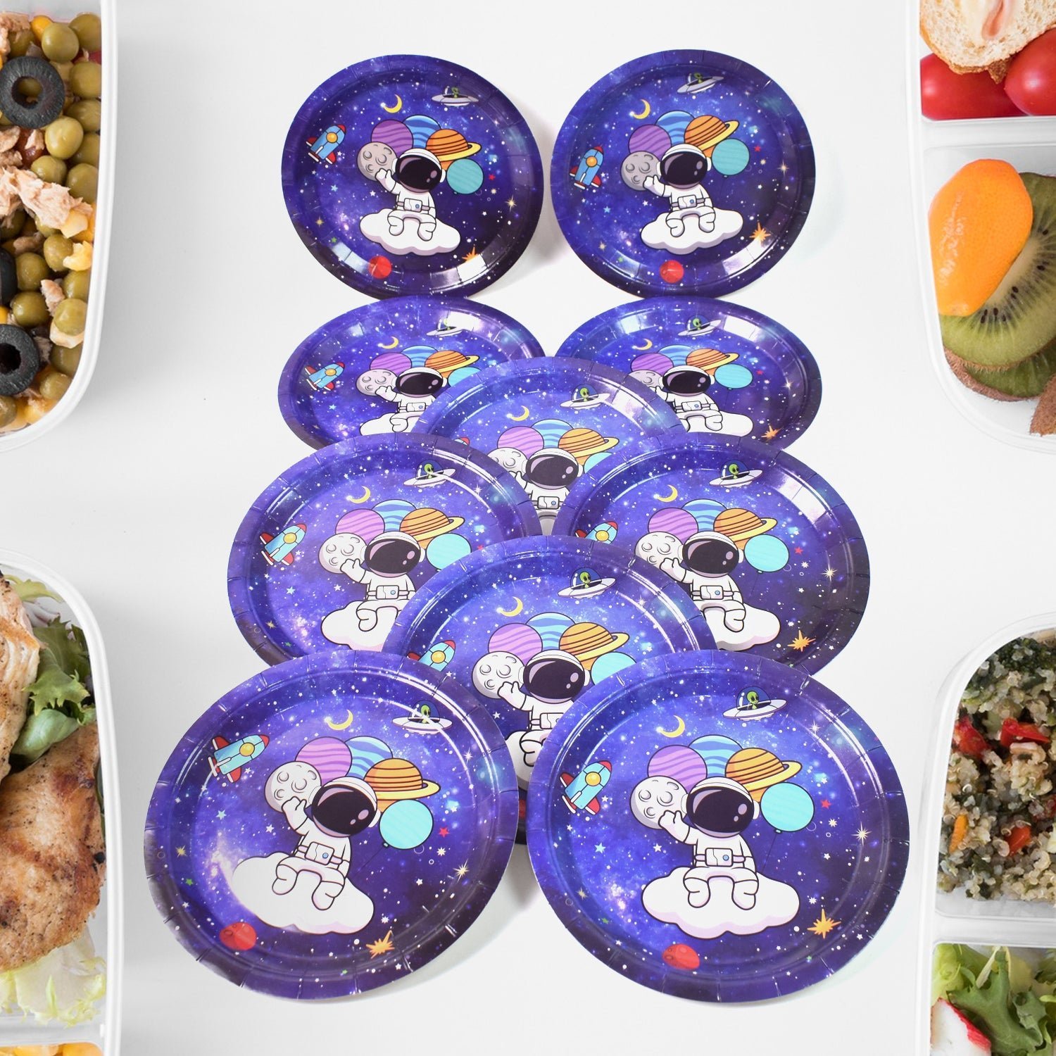 Disposable Paper Plates � Festive Birthday Set | JubileeJoy