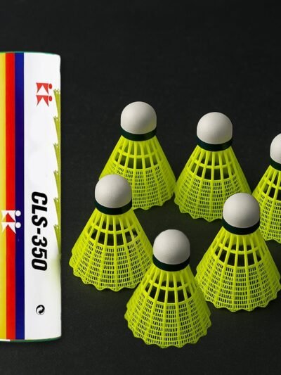 Plastic Shuttlecock – Durable & Consistent Flight (6 Pcs Set)