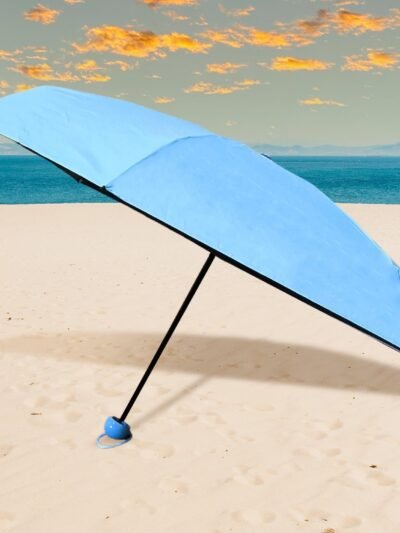 5-Fold Umbrella – Compact & Windproof with Capsule Case | DrizzlePro