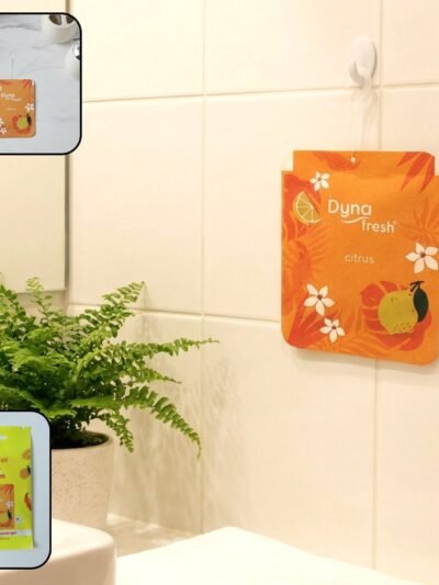 Citrus Hanging Air Freshener Gel – Long-lasting Lemon Fragrance