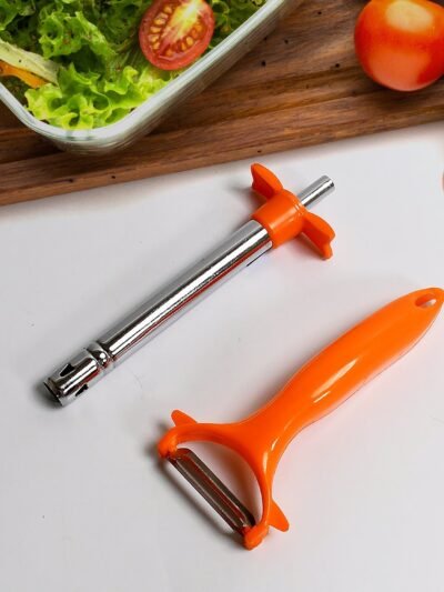 Gas Lighter Peeler Combo – 2-in-1 Kitchen Tool Set | CookAura