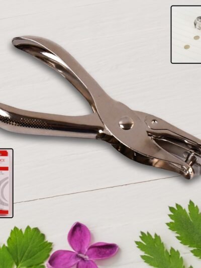 Single Hole Puncher – Durable Metal for Office & Crafts | VoltDesk