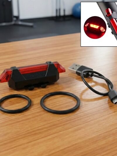 Bicycle LED Tail Light – USB Rechargeable High Visibility Safety Light