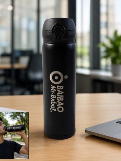 Premium Stainless Steel Vacuum Flask - 500ml Hot & Cold