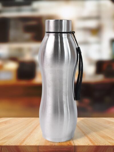 Stainless Steel Single Wall Water Bottle – Durable & Leak-Proof 1000ml