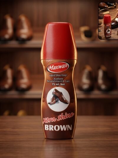 Brown Liquid Shoe Polish � Easy Application & Instant Shine