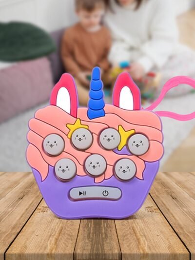 Mini Push Bubbles Game – Music & Memory Keychain | Play Mancer