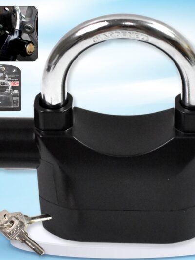 Siren Alarm Lock � Waterproof Anti-Theft Padlock | VelvaBloom
