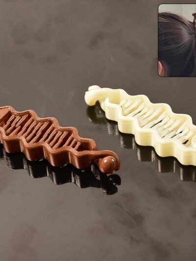 Hair Claw Clips – Strong Non-Slip Plastic Clip for Women