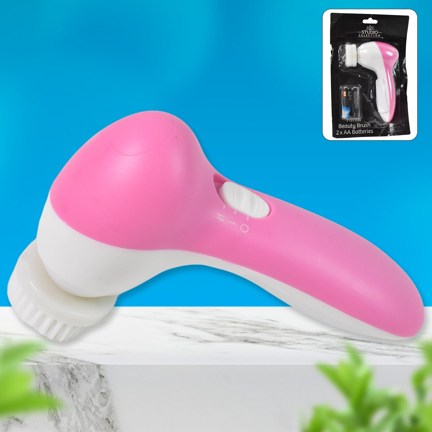 Facial Cleansing Brush � Waterproof Deep Cleansing | Calm & Curl