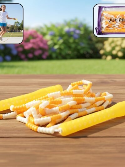 Kids Beaded Skipping Rope – Durable & Comfortable Grip