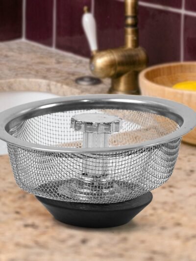 Stainless Steel Sink Strainer � Adjustable Stopper | Garth