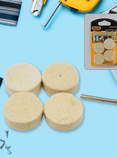 Wool Felt Polishing Pads – Rotary Tool Set (4 Pcs) | Wagtail