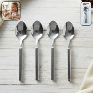 Stainless Steel Dinner Spoon Set – Durable, Elegant & Reusable