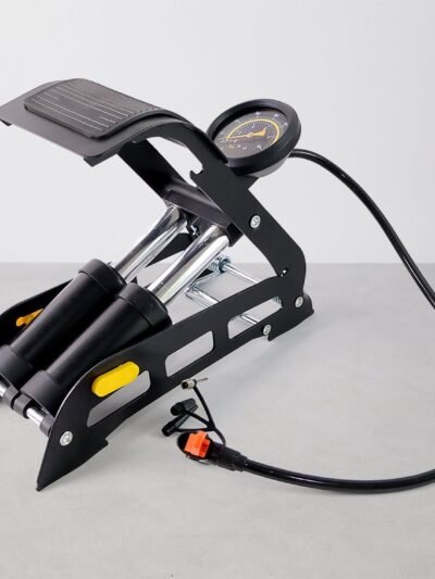 Foot Air Pump – Dual Cylinder, 150 PSI for Car & Bike | Carivox
