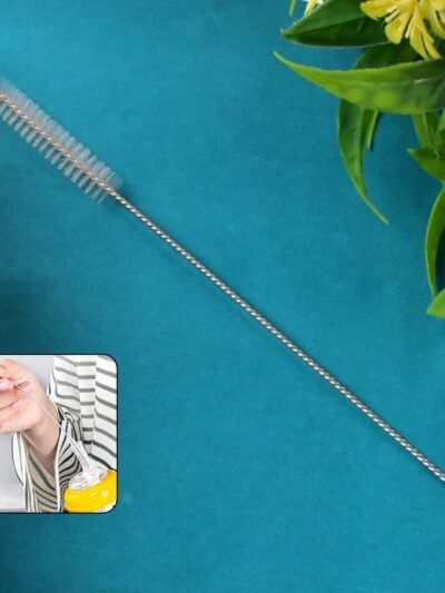 Straw Cleaning Brush – 20cm Stainless Steel for Hygienic Straws
