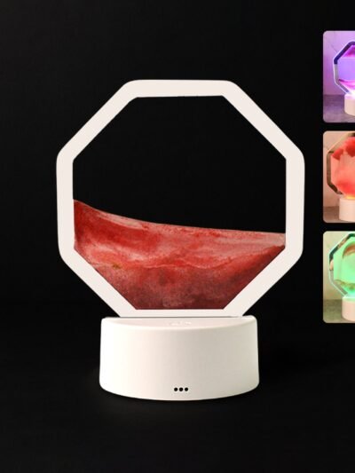 LED Moving Sand Art Table Lamp – Soothing Color-Changing Decor