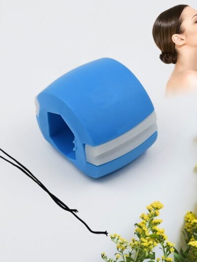 Jawline Exerciser – Blue Facial Sculpting Tool | FitFuzion
