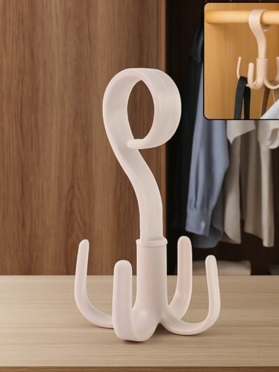 360° Rotating Multipurpose Hook Hanger – Space-Saving Organizer