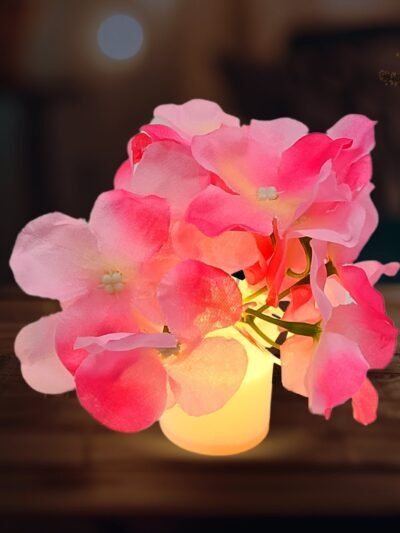 LED Mood Light – Wireless Flower Vase Lamp for Home | Velvet Wheels