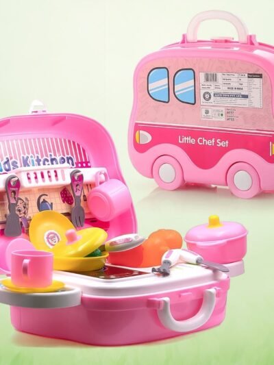 Kids Kitchen Play Set � 23-Piece Portable Pretend Play | Aditi
