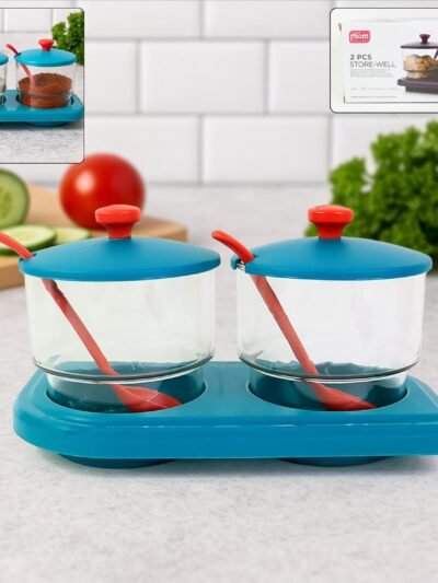 Multipurpose Spice Container Set – Durable & Compact Kitchen Storage