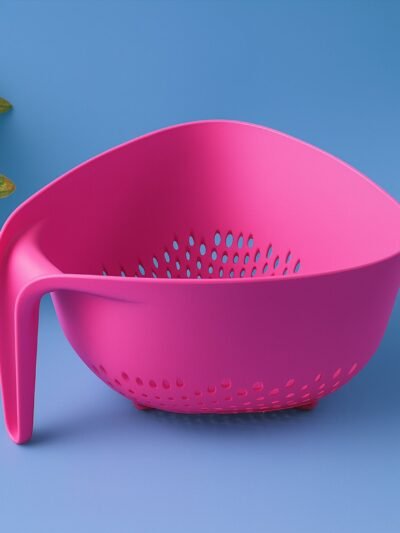 Triangular Kitchen Colander – Ergonomic Handle & Quick Drainage