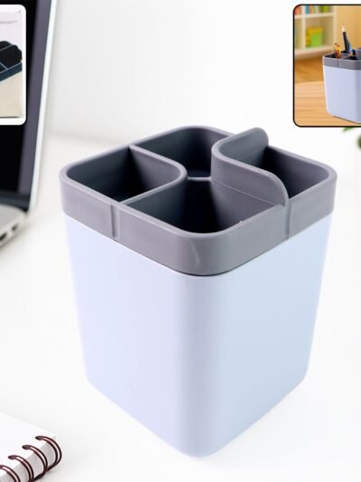 Multi-Compartment Desk Organizer – Durable & Space-Saving Holder