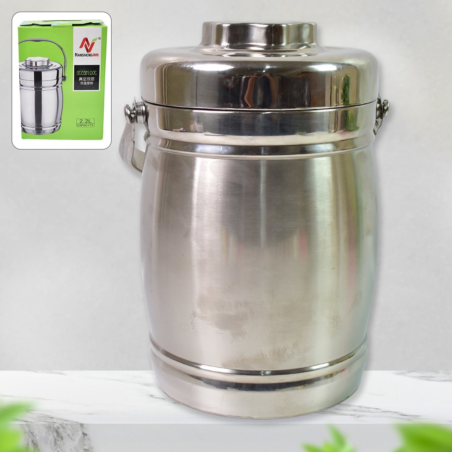 Insulated Lunch Box � 2.2 Ltr Stainless Steel | Lunchie Bunchie