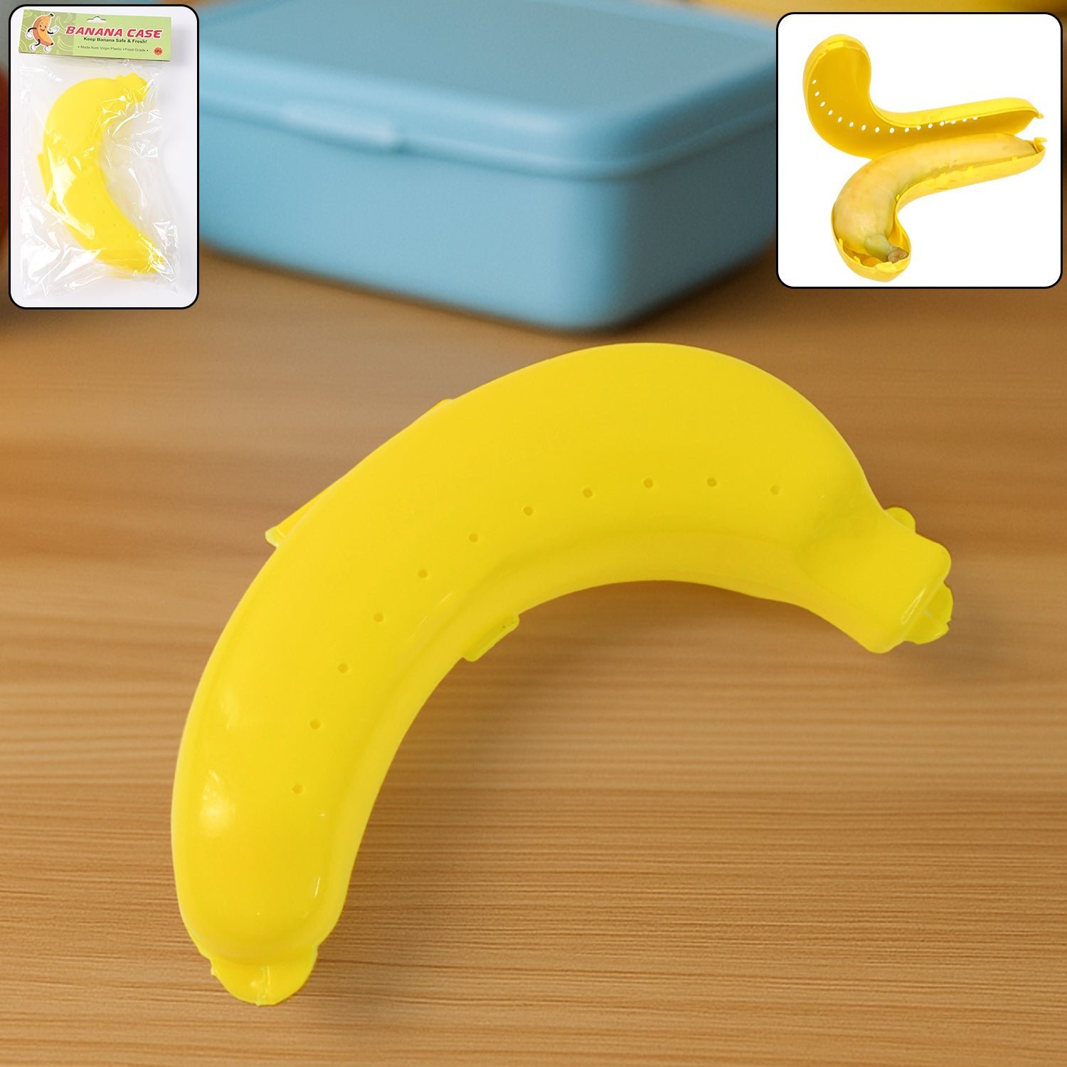 Banana Case – Durable, Ventilated & Portable | Lunchie Bunchie