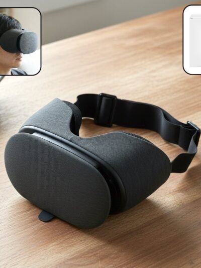 VR Headset Comfort Eye Mask Cover – Soft, Breathable Cushion Pad