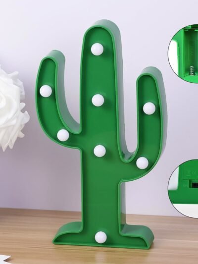 LED Cactus Lamp � Quirky Desk & Night Light | Deskrova