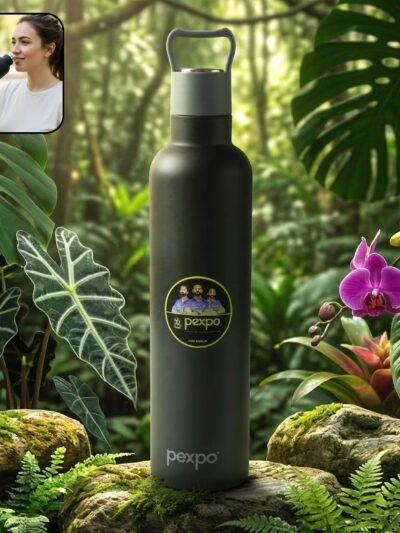 Stainless Steel Water Bottle – Keeps Water Hot & Cold for Hours