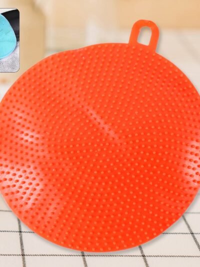 Silicone Dish Scrubber – Mildew-Free, Heat Resistant Sponge