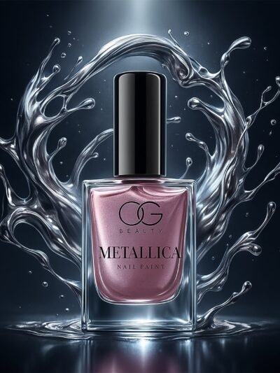 Purple Metallica Nail Polish – High-Shine & Long-Lasting 10 ML