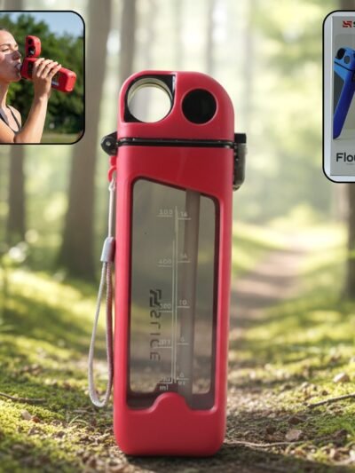 500ml Leakproof Sports Water Bottle – One-Touch Spout Convenience