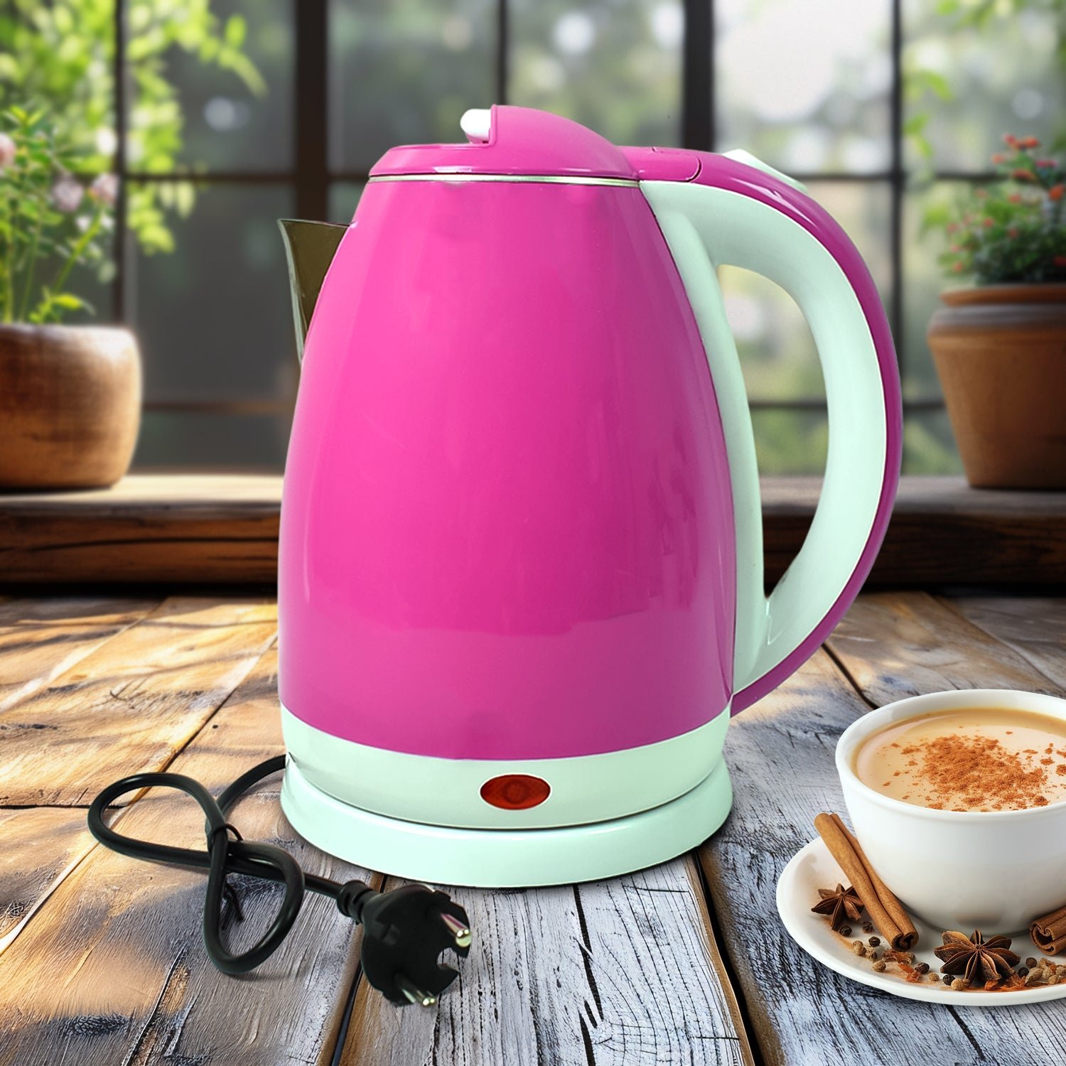 Electric Kettle 1500W � 2L Stainless Steel Auto Off | Siplix