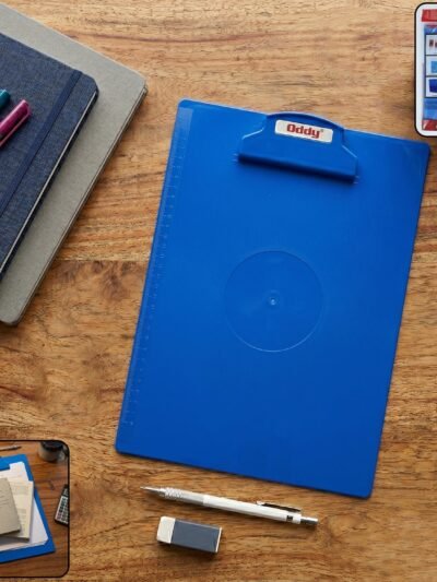 Plastic Clip Board � Durable A4 Size with Secure Grip for Writing