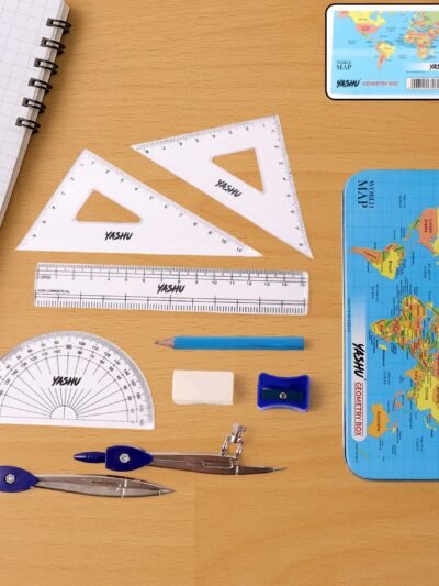 Geometry Box Set – Complete Maths Tool Kit with Compass